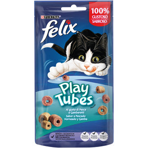 FELIX PLAYTUBES BAKED PESCADO Y GAMBAS 50GR