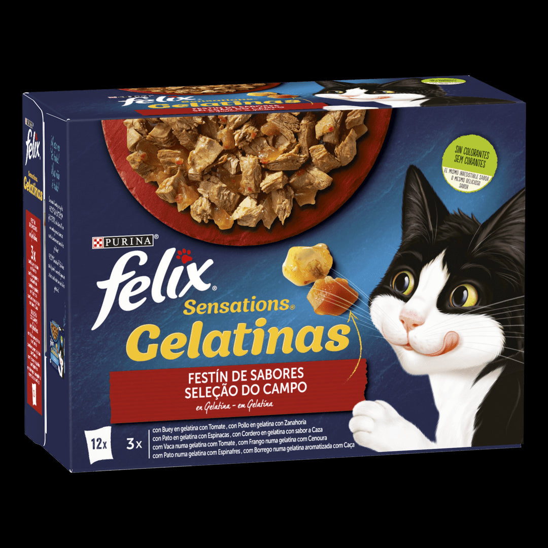 FELIX SENSATIONS MP COUNTRYSIDE FESTIN DE SABORES 12X85GR