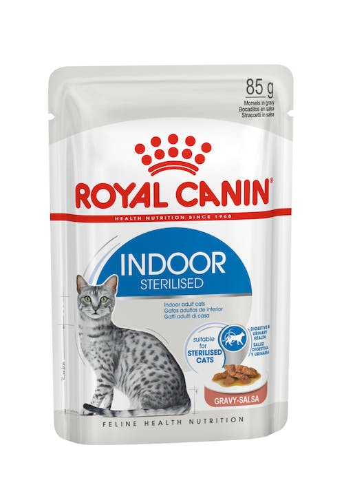 FHN WET INDOOR STERILISED GRAVY 85GR