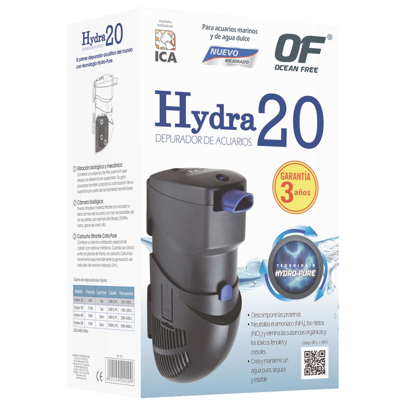 FILTRO HYDRA 20-100 LITROS