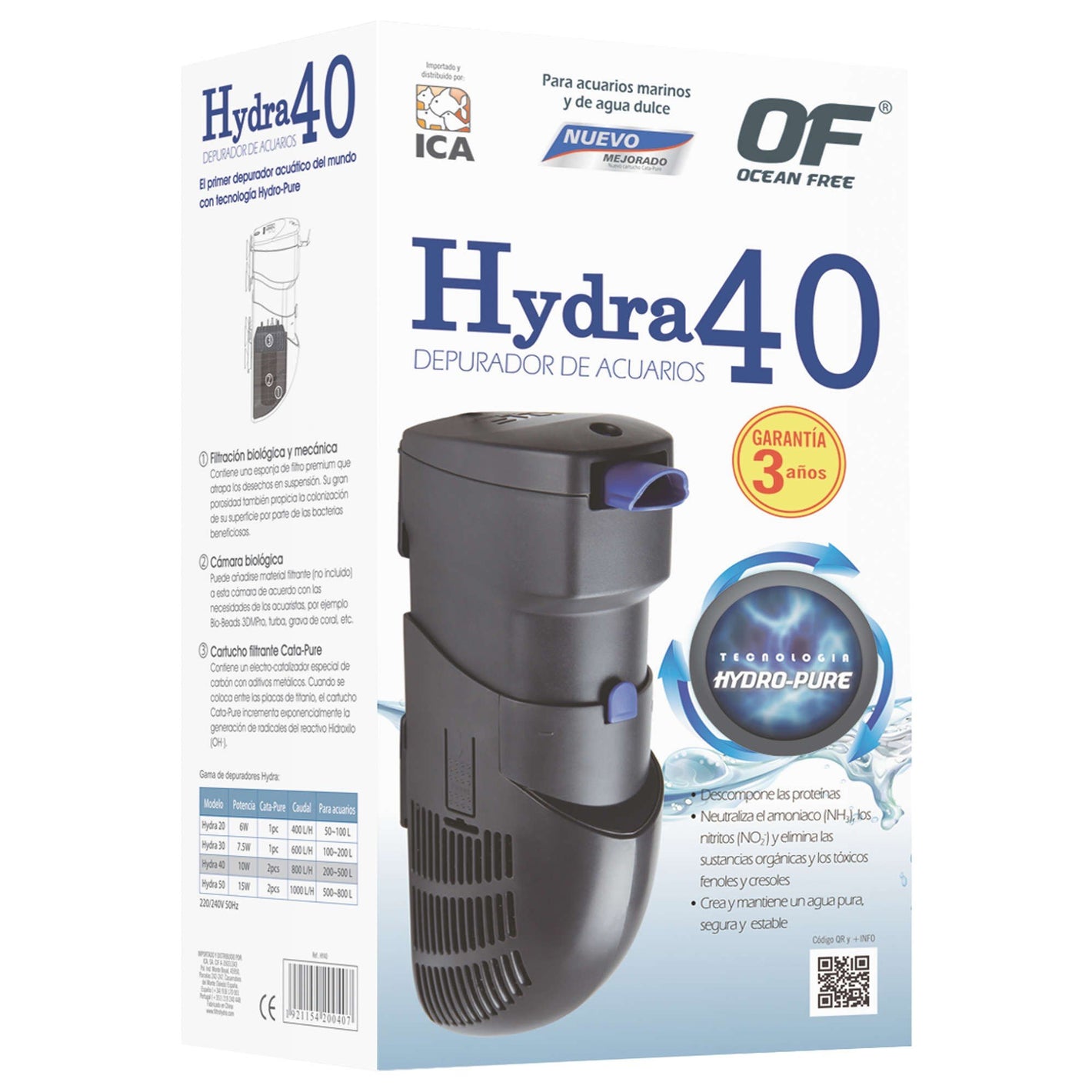FILTRO HYDRA 40-500 LITROS