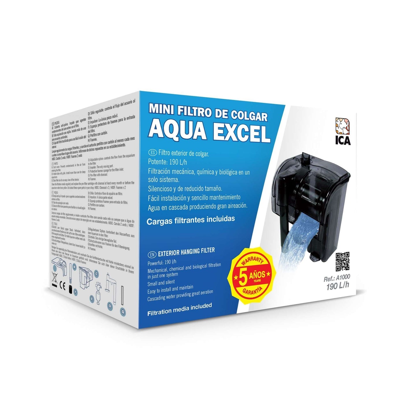FILTRO MINI AQUAEXCEL 190L/H