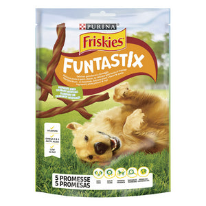 FRISKIES DOG FUNTASTIX SNACKS 126GR