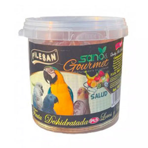 FRUTA DESHIDRATADA LORO PILESAN CUBO 300GR