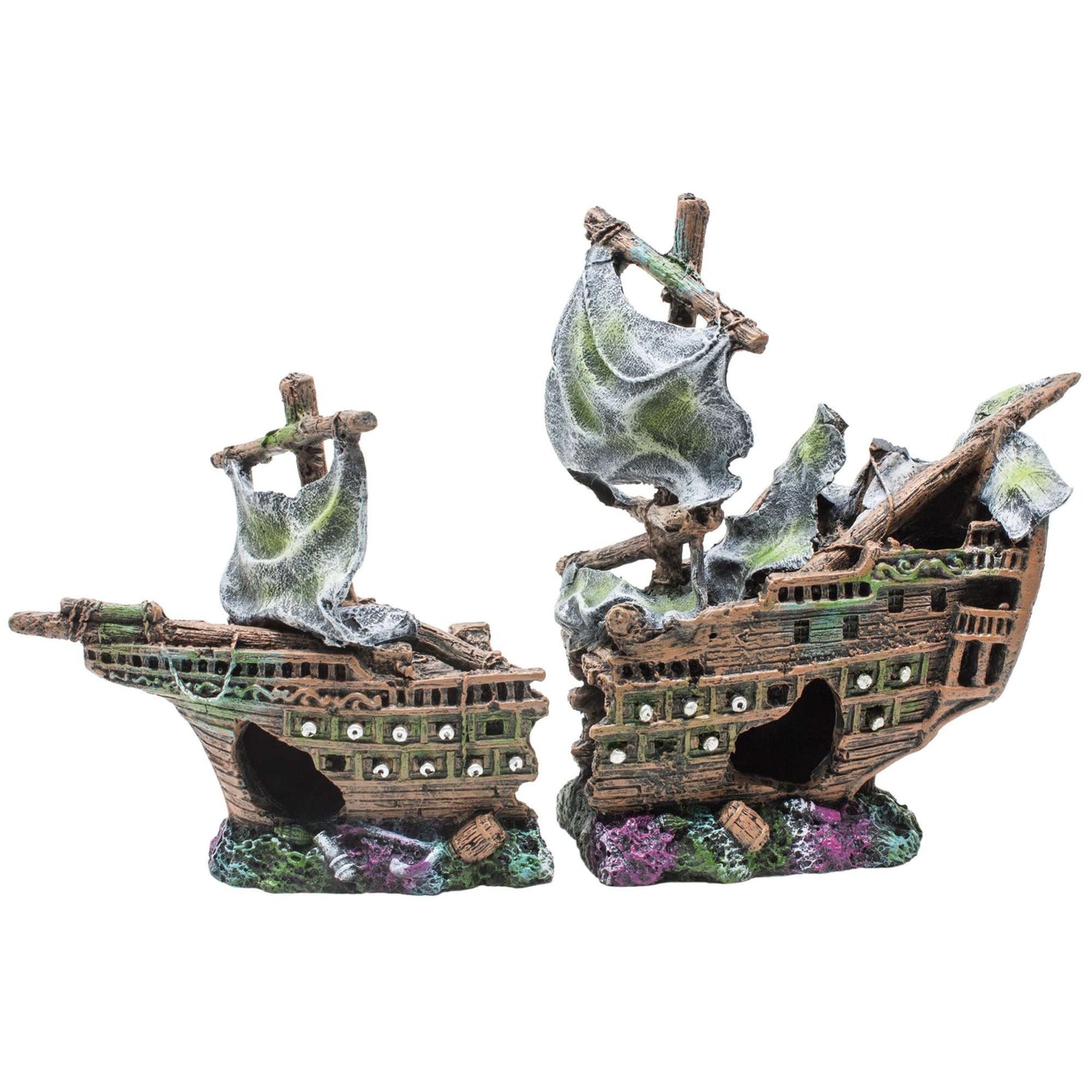 GALEON VELERO 2P NAUFRA 25X10.5X17