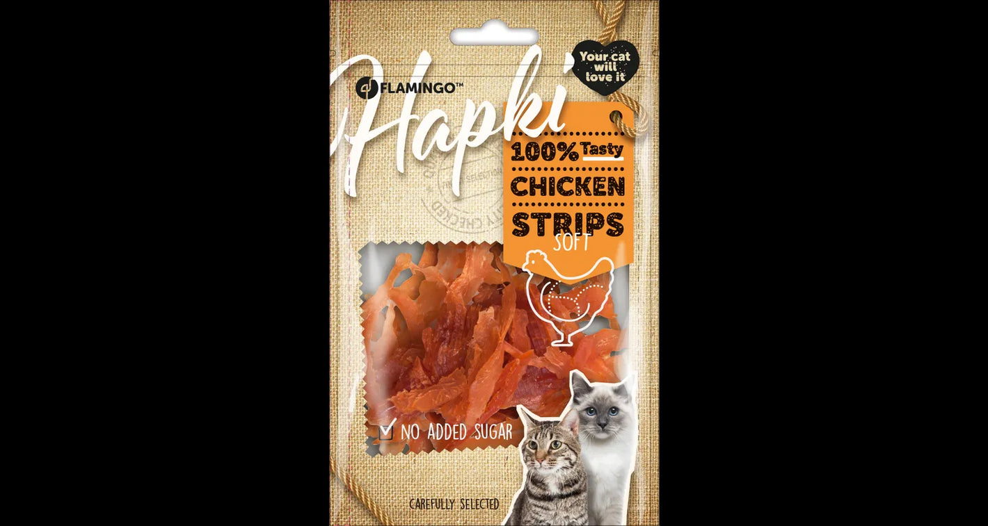 GOLOSINA DE POLLO Y PESCADO GATOS PET PLUS 85 GR