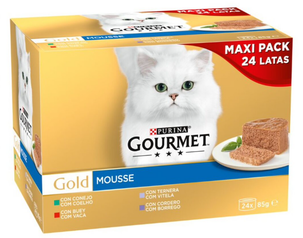 GOURMET GOLD MOUSSE PACK