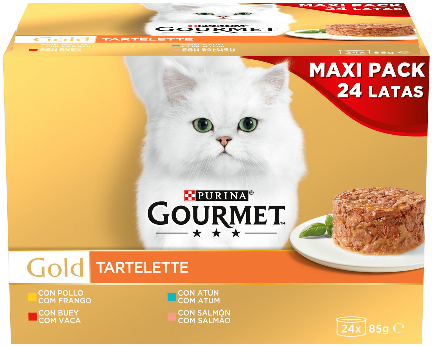 GOURMET GOLD SVYRICAKE 24X85GR