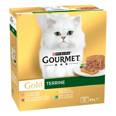 GOURMET GOLD TERRINE PACK MULTI SABOR 8X85GR