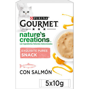 GOURMET NATURE´S CREATIONS PURE SALMON 5X10GR