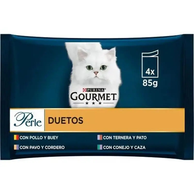 GOURMET PERLE FINAS LAMINAS 4X85GR DUO DEL CAMPO