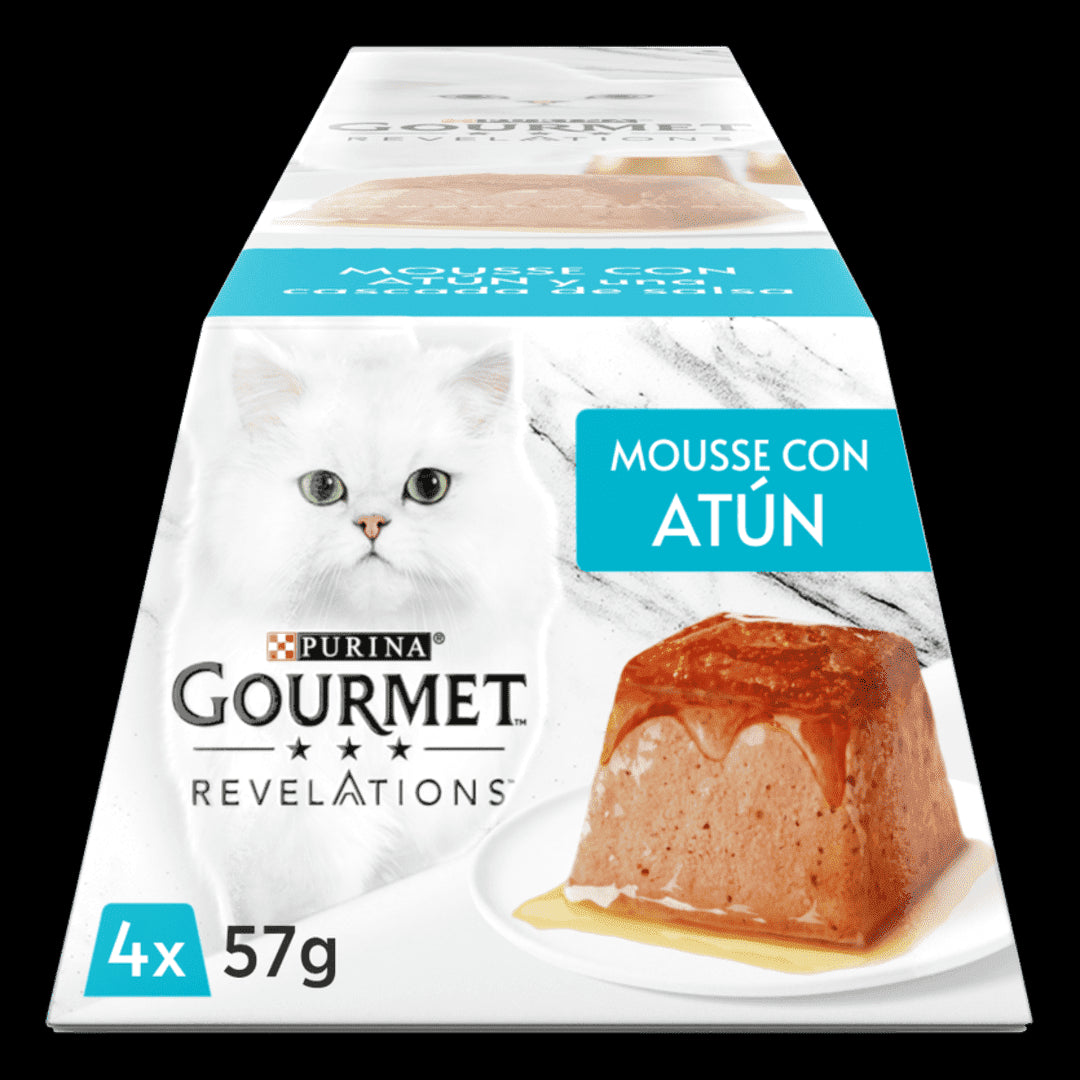 GOURMET REVELATIONS MOUSSE ATUN 4X57GR