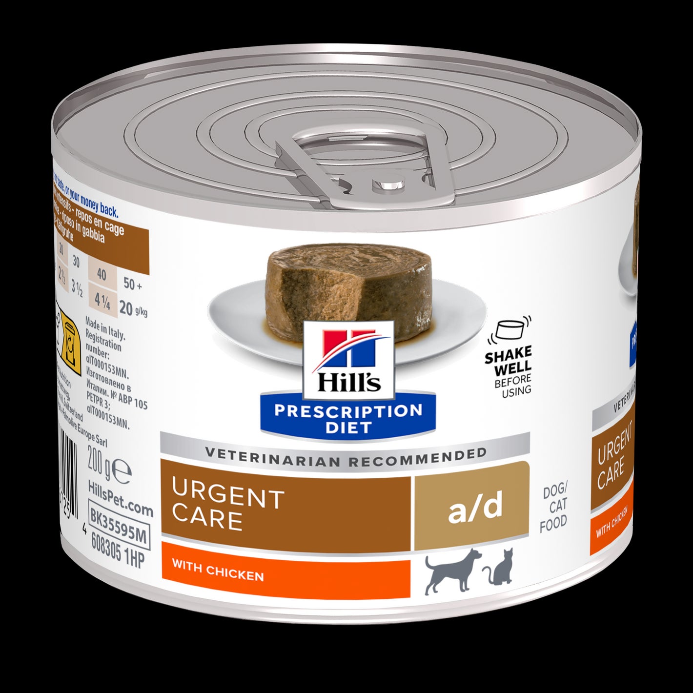 HILL´S CAN/FEL URGENT CARE A/D 200GR