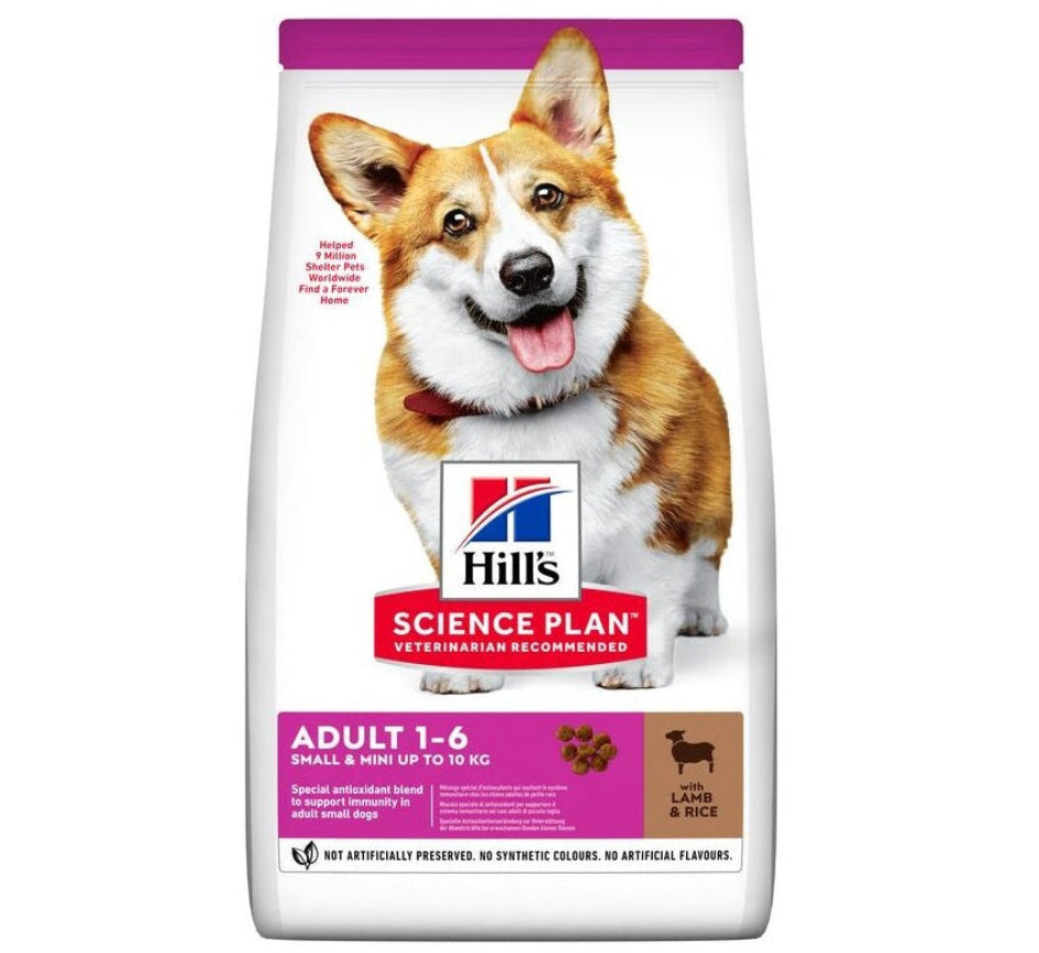 Hill's Science Plan Mini Adult Cordero y Arroz 1,5kg