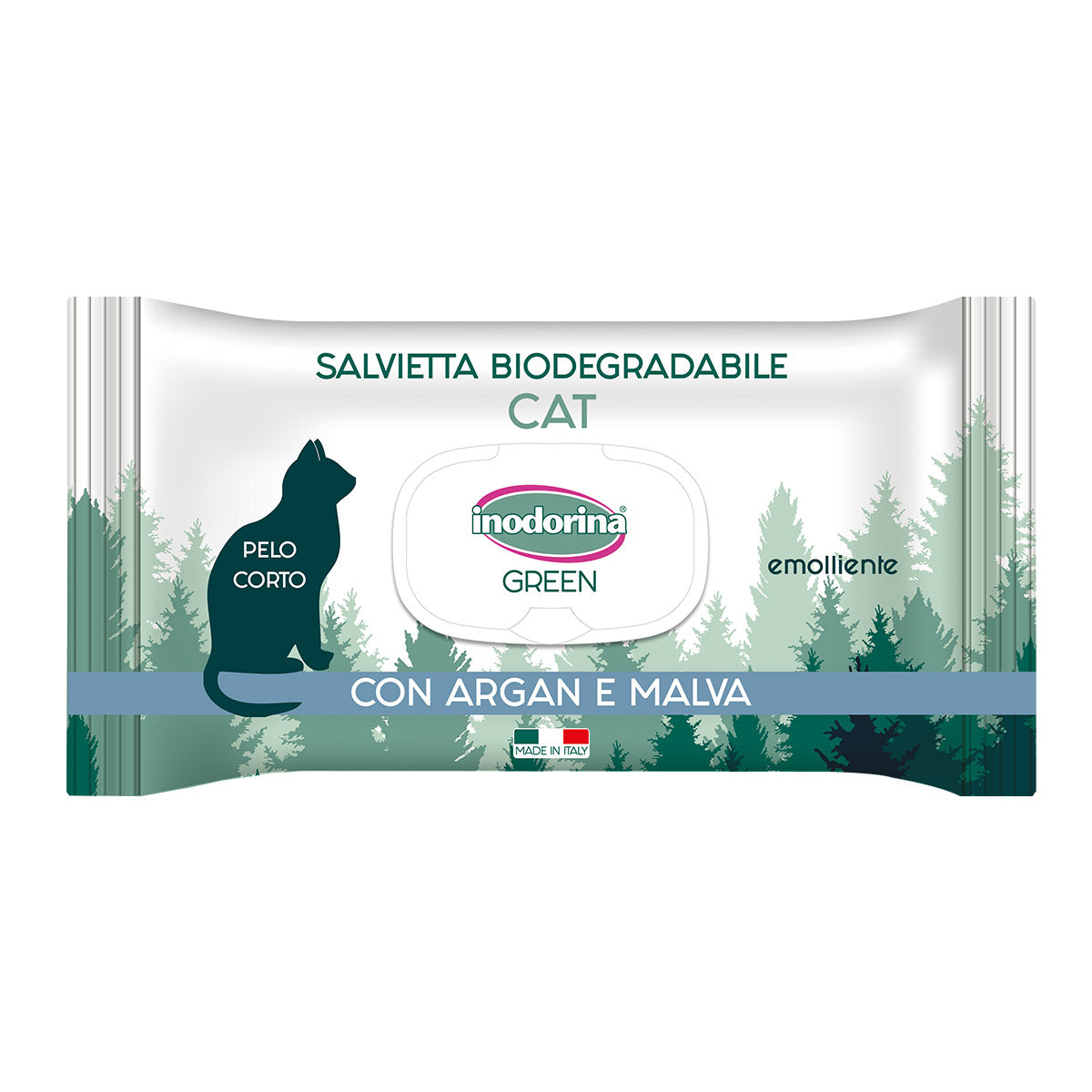 INODORINA GREEN TOALLITAS GATO PELO CORTO  30U