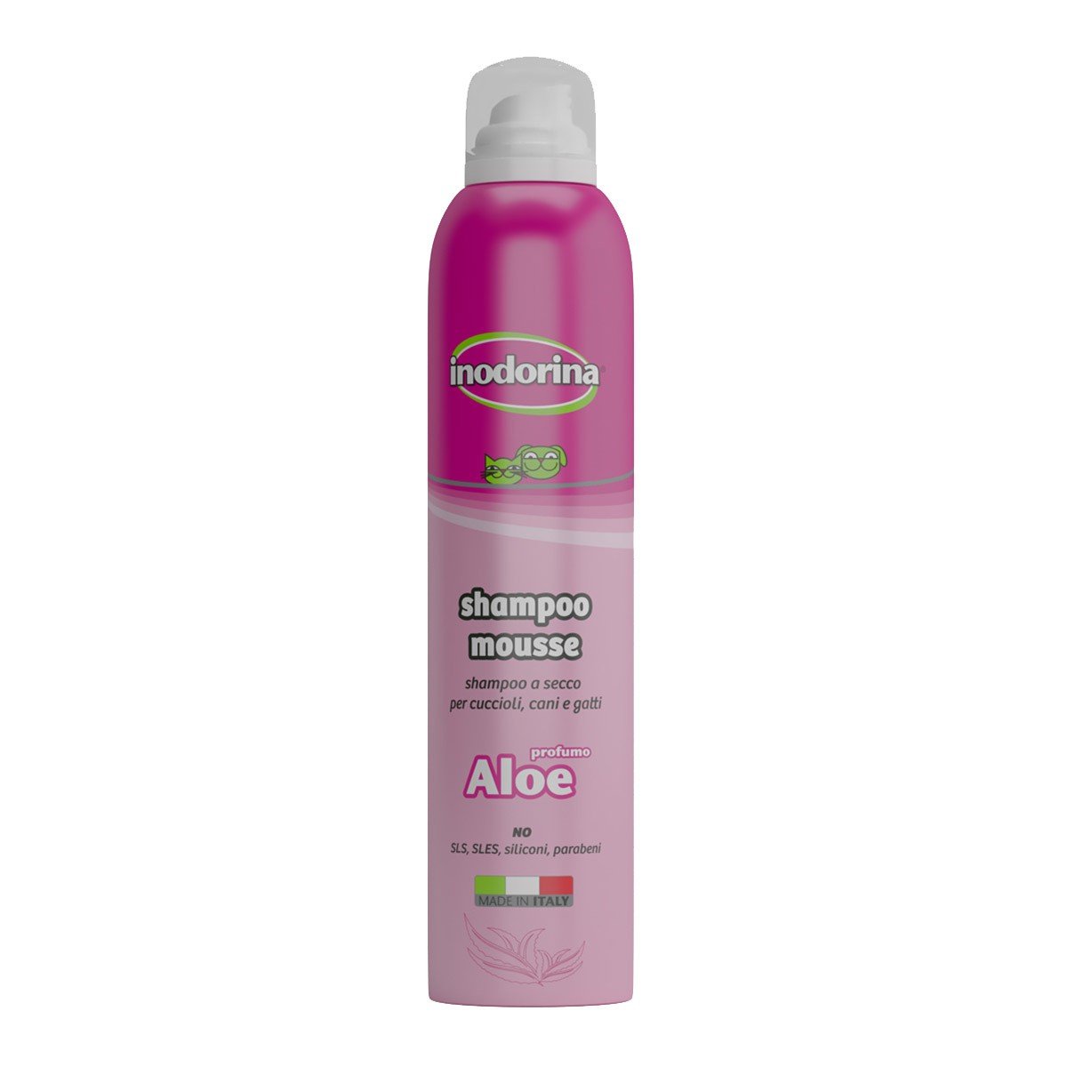 INODORINA SHAMPOO MOUSSE - ALOE 300 ML