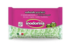 INODORINA TOALLITA POCKET - CLOREXIDINA 15 PZ