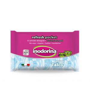 INODORINA TOALLITA REFRESH TALCO 40 PZ
