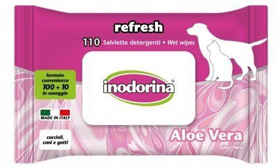 INODORINA TOALLITAS REFRESH ALOE VERA 110UNID