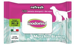 INODORINA TOALLITAS REFRESH MUSCHIO BIANCO 110UNID