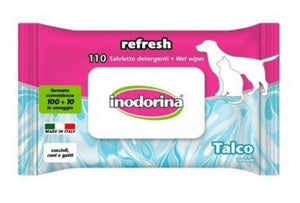 INODORINA TOALLITAS REFRESH TALCO 110UNID