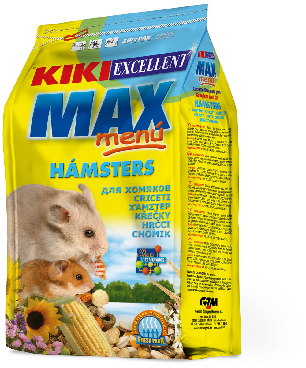 KIKI MAX MENU HAMSTERS 1KG