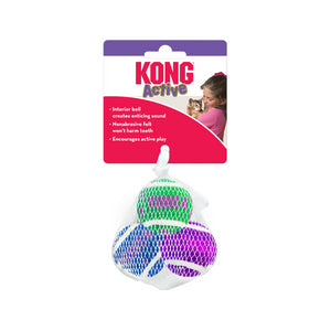 KONG GATOS TENNIS BALLS WITH BELLS