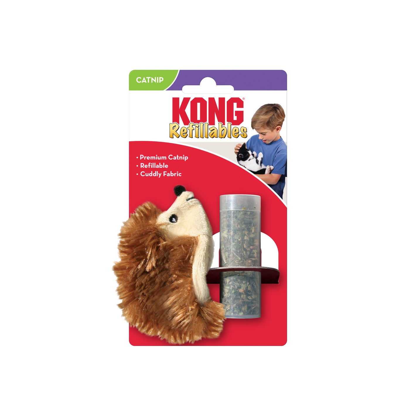 KONG PELUCHE PARA GATO ERIZO