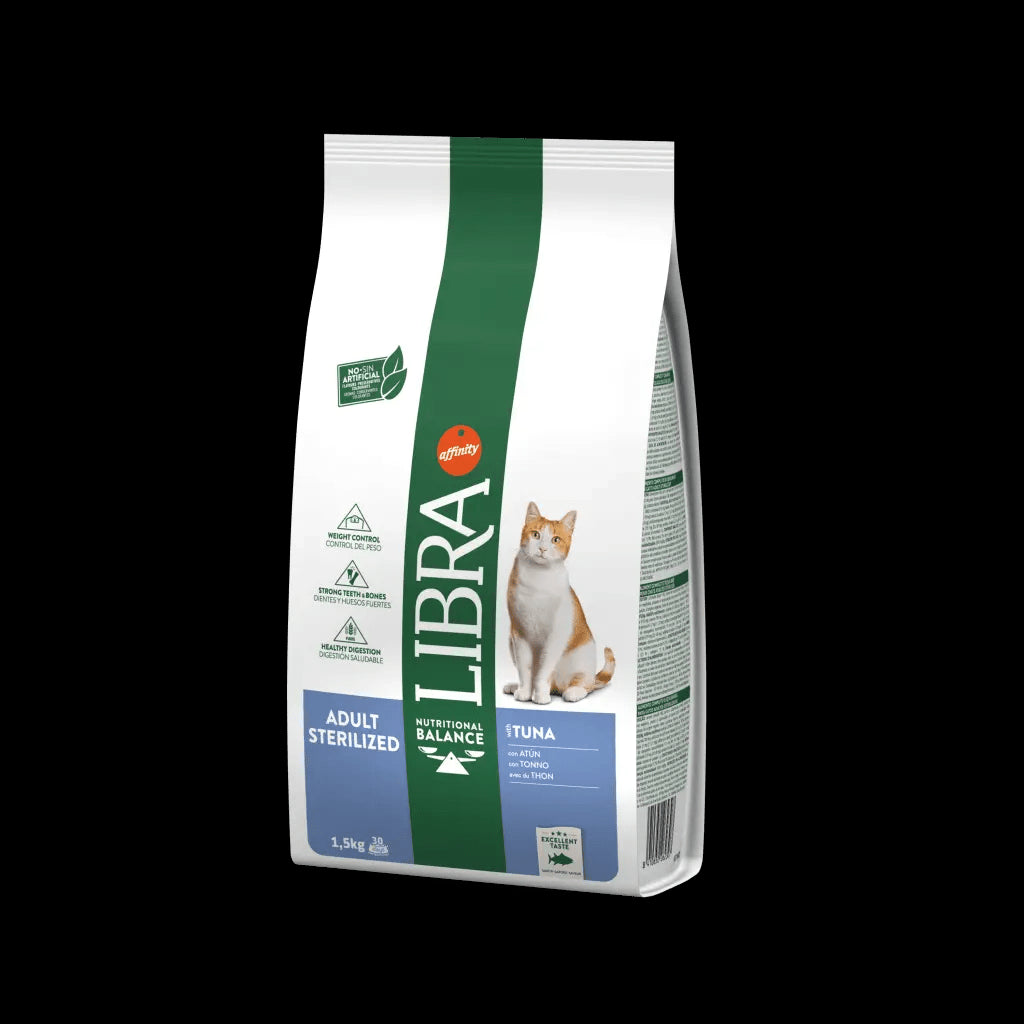 LIBRA CAT STERILISED ATUN 1,5KG