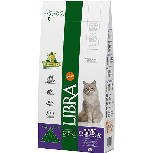 LIBRA CAT STERILIZ. POLLO/CEBADA