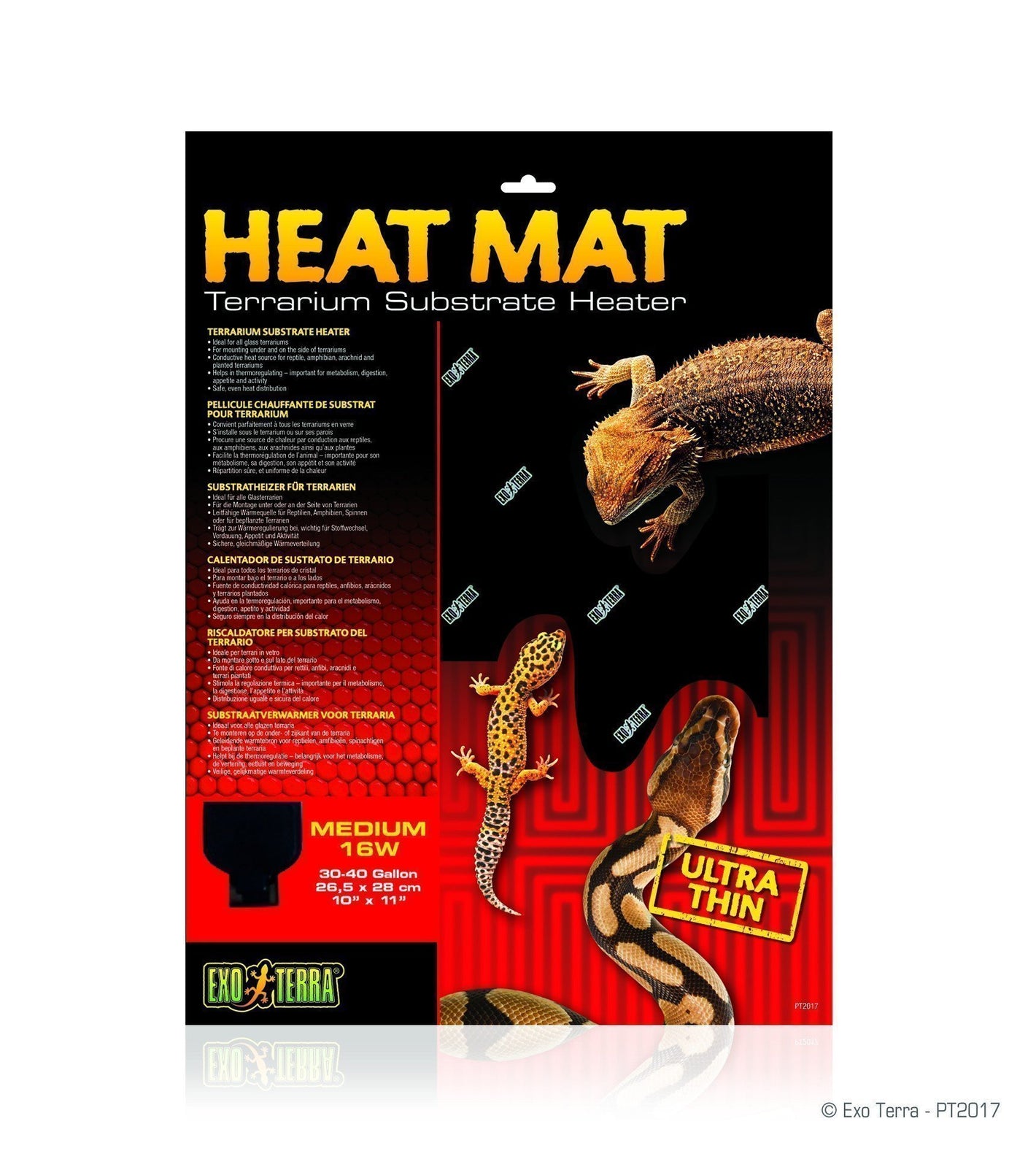 MANTA CALEFACTORA 16W EXO TERRA