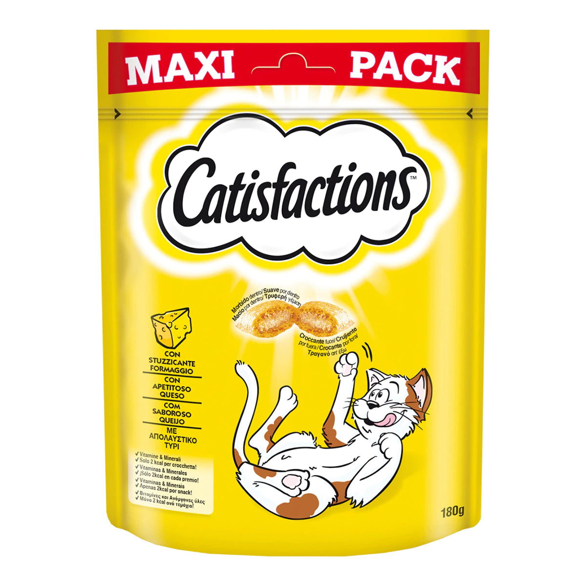 MEGAPACK CATISFACTIONS 180GR QUESO