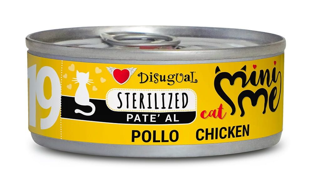 MINI-ME CAT WET ESTERILIZADO POLLO 85GR