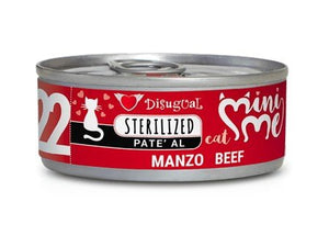 MINI-ME CAT WET ESTERILIZADO VACUNO 85GR