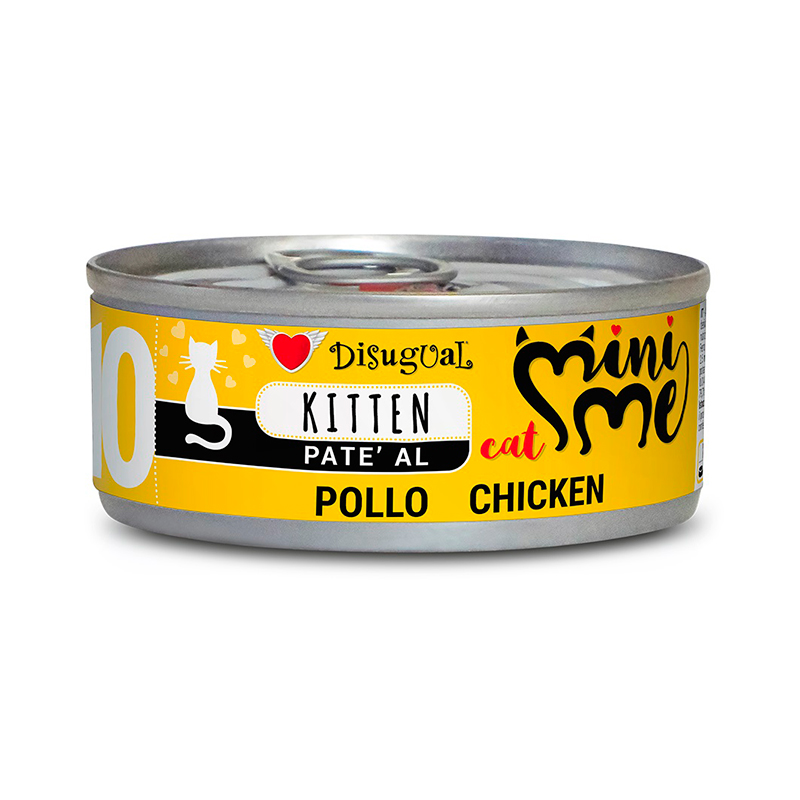 MINI-ME CAT WET KITTEN POLLO 85GR
