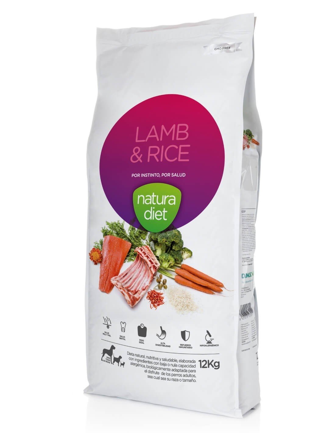 NATURA DIET 12KG CORDERO/ARROZ