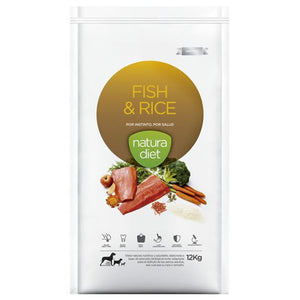DNG NATURA DIET FISH AND RICE 12 KG