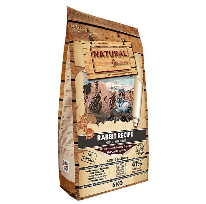 RECETA CONEJO SENIOR&LIGHT ADULT MINI 2KG
