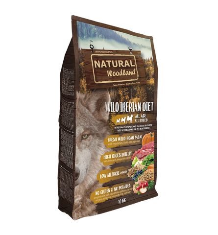 NATURAL WOODLAND WILD IBERIAN DIET 10KG