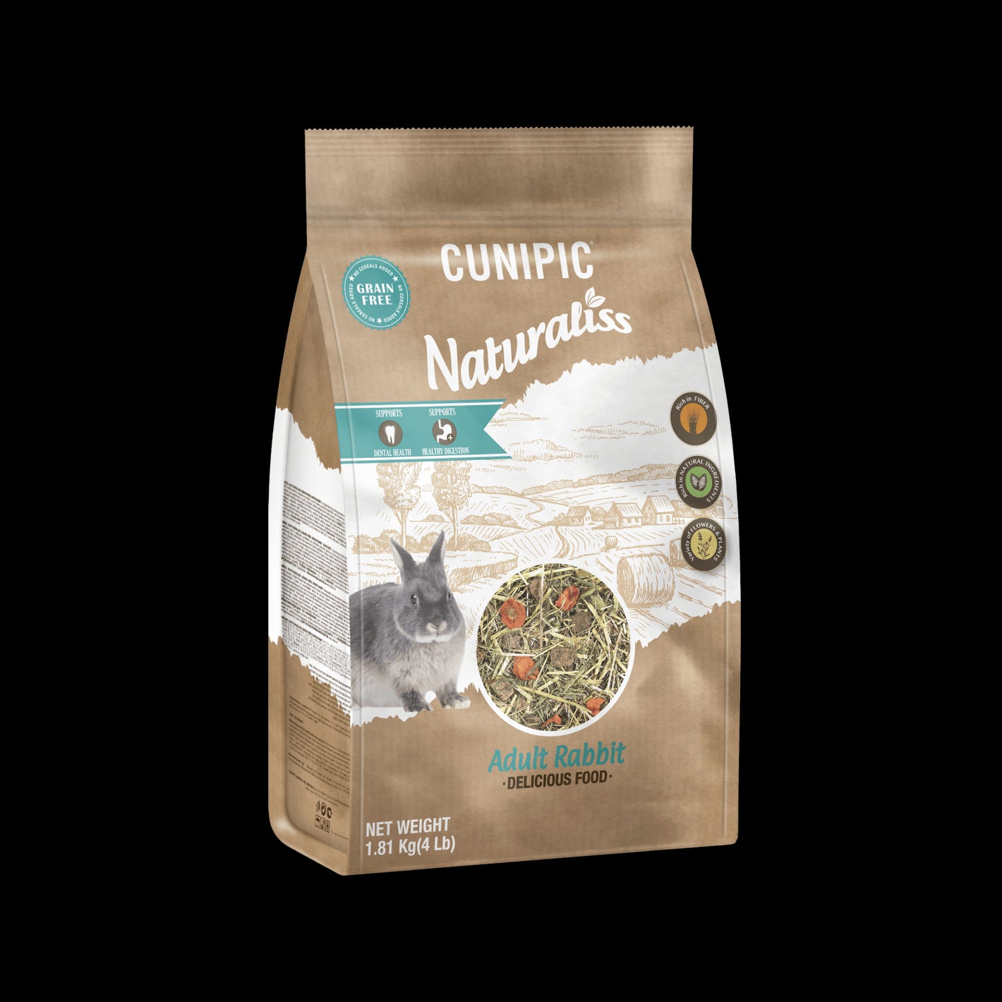 NATURALISS GRAIN FREE CONEJO ADULT 1,81