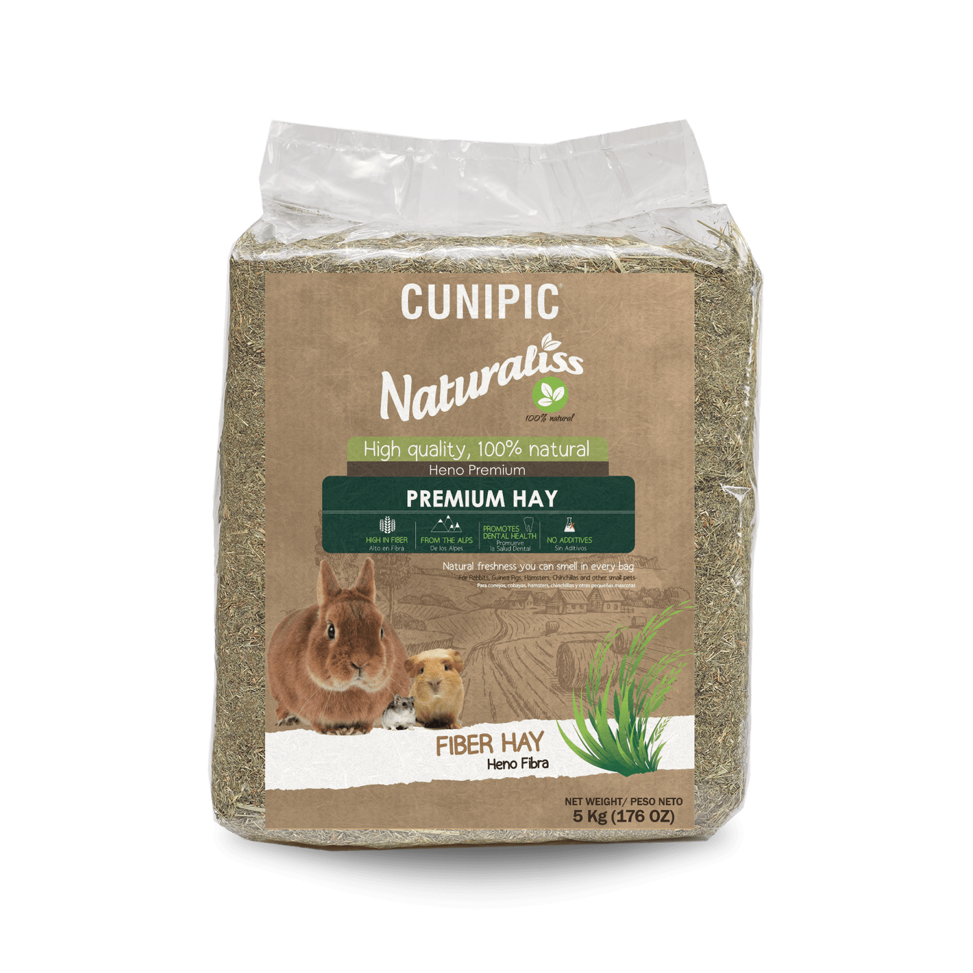 NATURALISS HENO FIBRA 5KG