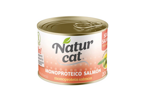 NATURCAT MONOPROTEICO SALMON 200GR