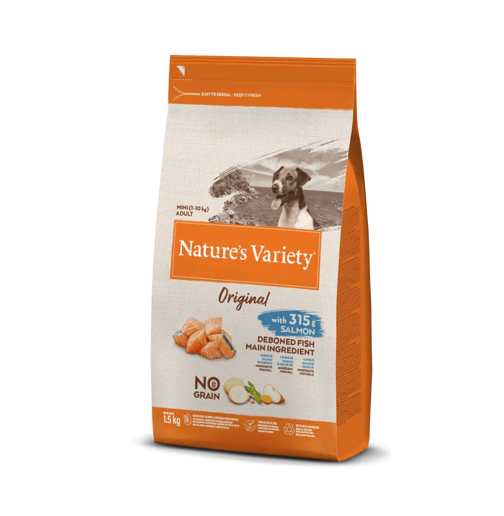 Nature’s Variety No Grain Mini Adult Salmón