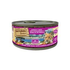 NGC CONEJO Y PATO CON ZANAHORIAS Y SEMILLAS HINOJO 185GR