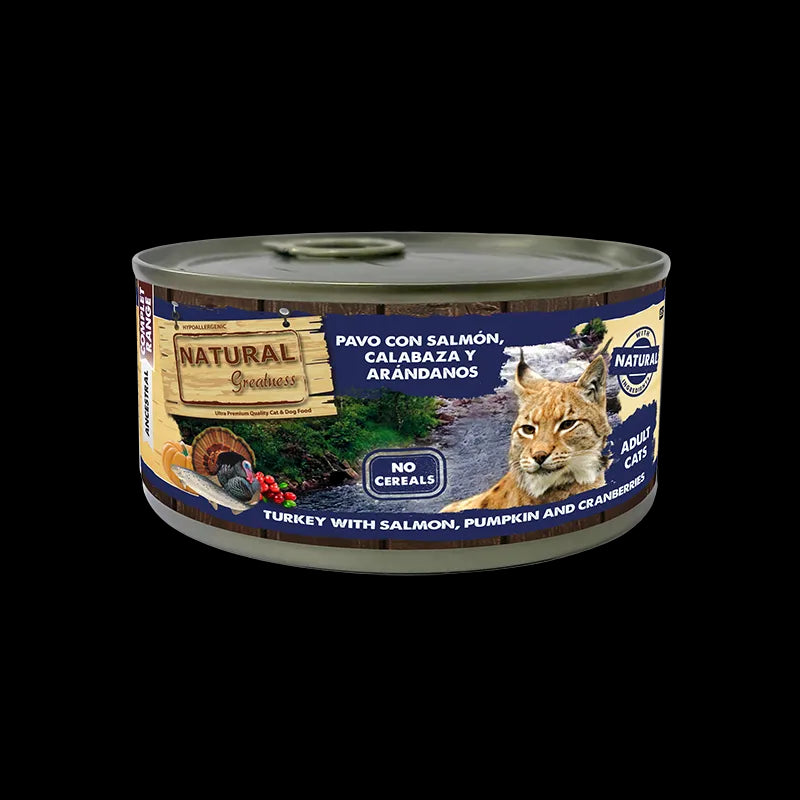 NGC PAVO CON SALMON CALABAZA Y ARANDANOS 185GR