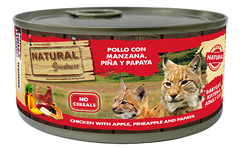 NGC POLLO CON MANZANA, PIÑA Y PAPAYA BABYCAT KITTEN & ADULT 185GR