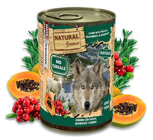 NGD CORDERO CON PAPAYA/ARANDANOS/ROMERO 400GR