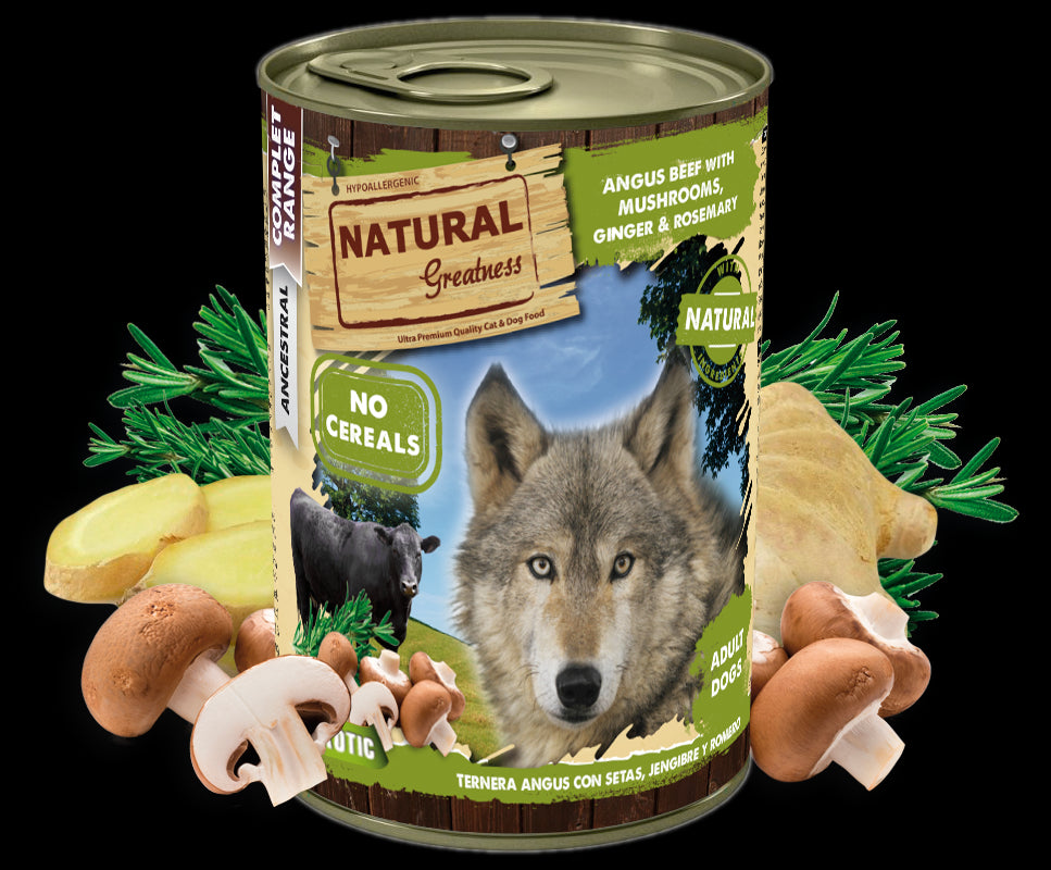 NGD TERNERA ANGUS, SETAS, JENGIBRE Y ROMERO 400GR