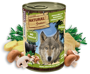 NGD TERNERA ANGUS, SETAS, JENGIBRE Y ROMERO 400GR