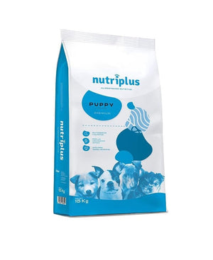 Pienso Nutriplus Cachorro Pollo, Arroz y Salmón para cachorros de todas las razas